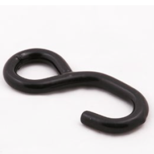 S-Hook Large Black